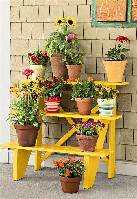 stair step plant stand